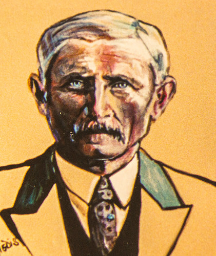 Chauffeur - acrylique & vernis 