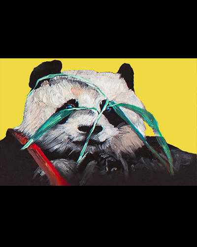 Mao :French Kiss N°10  - acrylique & vernis 